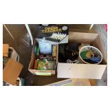 Lot of miscellaneous - chess teacher, hats,