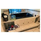 Contents in bathroom