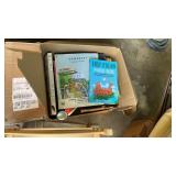 2 boxes of books