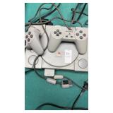 Sony PlayStation 1 console with 2 controllers