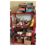 4-Tier Metal Shelving Unit NO CONTENTS