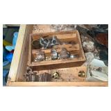 Drawer of woodworking bits and accessories