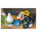 Mold Remover, Washer Fluid, and Motor Oil 5W-30