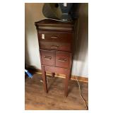 Mahogany Flatware Cabinet