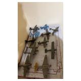 Lot of vintage diecast model aircraft from World