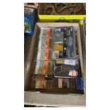Lot of assorted nails, acres, and other hardware