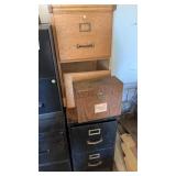 2-Drawer Filing Cabinets, 2 count NO CONTENTS