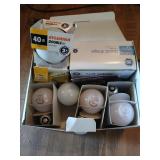 Box of light bulbs