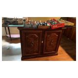 Vintage Flip Top Server Cabinet NO CONTENTS