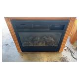 2 portable fireplaces