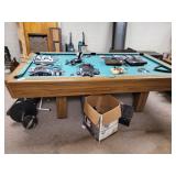 Pool table no contents