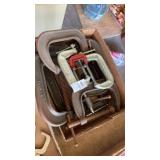 Lot of various sized adjustable industrial