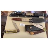 Lot of vintage knives