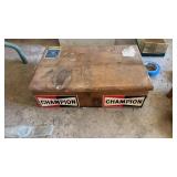 Handmade wooden tool box