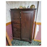 Vintage wardrobe cabinet no contents