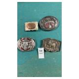 Lot of Belt Buckles