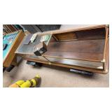 Wooden Display Case 26in. X 96in. X 14in. Deep