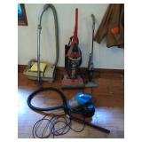 Lot of vacuum cleaners