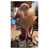 Santa Figure and Christmas Decor