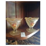 Elsie the cow sherbet bowls
