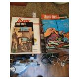 Vintage Ford memorabilia, street rod magazine lot