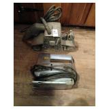 Belt sander and jigsaw lot