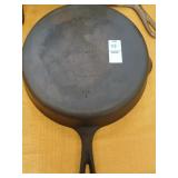 Griswold #10 cast iron skillet