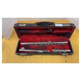 Vintage flute with case