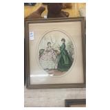 La Mode Illustrï¿½e Framed Piece
