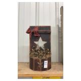 2 Wooden Wall Planters