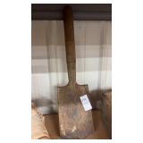 Antique striaght handled mini shovel