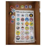 1994 Gallikers Dairy milk cap counter promo sheet
