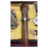 Antique laundry drying rack