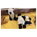 Lot of Stuffed Pandas