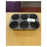 Cast iron muffin pan