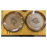 Monroe Salt Works Pottery Plates