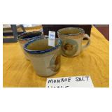 Monroe Salt Works Pottery Mugs