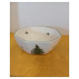 Spode Christmas tree bowl 7-1/2" dia.