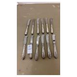 Set of 12 Towle Sterling Handle Butter Spread
