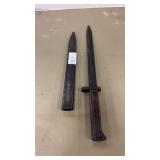 Vintage Japanese E 26 Bayonet W Sheath