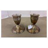 Duchin Creation Sterling Silver Weighted Candle