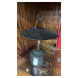 Rustic hanging nook lantern