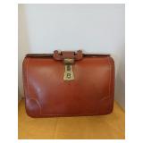 Vintage leather briefcase