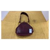 Burgundy Leather Handbag