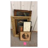 Lot of Vintage Prints including PRR Map