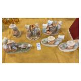 Circle of Friends Figurines Lot