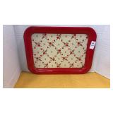 Vintage metal serving tray - Jewel Tea Autumn