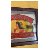 Antique La Vera All Havana cigar label