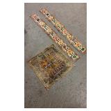 Vintage Gujarati ï¿½Chaklaï¿½ hand embroidered mirror