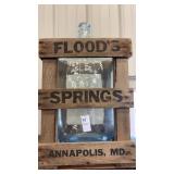 Vintage 5-gallon glass jug from Floodï¿½s Springs